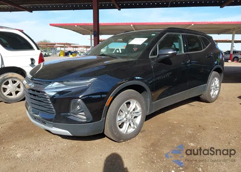2019 Chevrolet Blazer из США, поврежденный, VIN 3GNKBHRSXKS660197